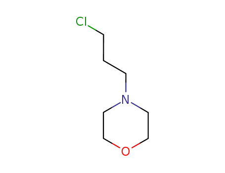 Molecular Structure of 7357-67-7 (N-(3-Chloropropyl)morpholine)