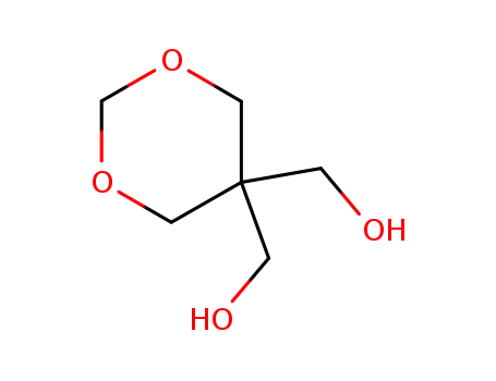Molecular Structure of 6228-25-7 (1,3-Dioxane-5,5-dimethanol)