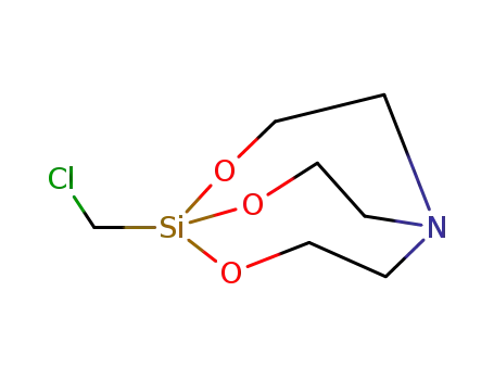 Molecular Structure of 42003-39-4 (CHLOROMETHYLSILATRANE)