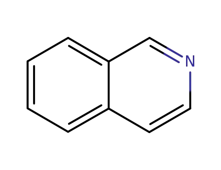 Molecular Structure of 119-65-3 (Isoquinoline)