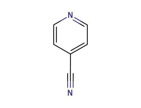 Molecular Structure of 100-48-1 (4-Cyanopyridine)