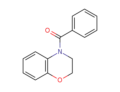 Molecular Structure of 19202-00-7 (2H-1,4-Benzoxazine, 4-benzoyl-3,4-dihydro-)