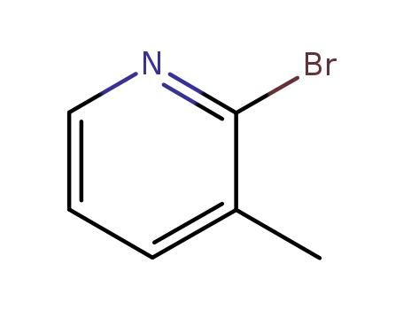 Molecular Structure of 3430-17-9 (2-Bromo-3-methylpyridine)