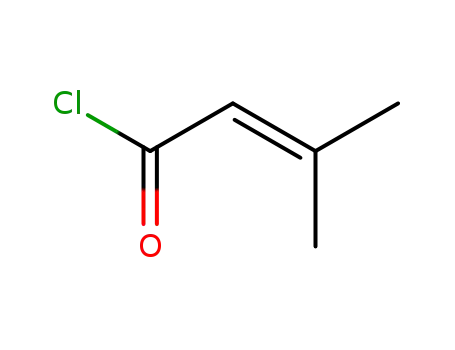 Molecular Structure of 3350-78-5 (3-Methylcrotonoyl chloride)
