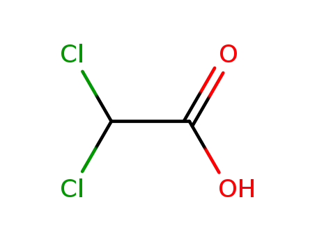 Molecular Structure of 79-43-6 (2,2-Dichloroacetic acid)