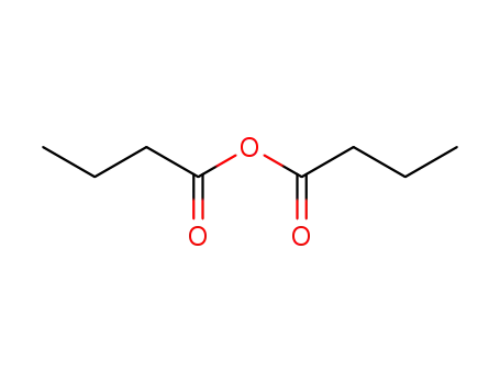 Molecular Structure of 106-31-0 (Butanoic acid,1,1'-anhydride)
