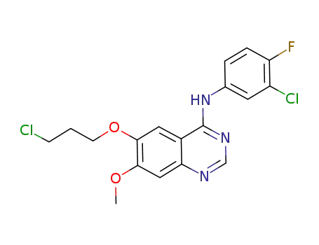 6-(3-chloropropoxy)-N-(3-chloro-4-fluorophenyl)-7-methoxyquinazolin-4-ylamine