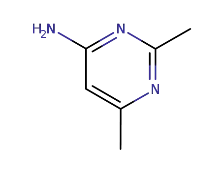 Molecular Structure of 461-98-3 (4-AMINO-2,6-DIMETHYLPYRIMIDINE)