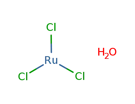 Molecular Structure of 20759-14-2 (RutheniuM(III) chloride hydrate)
