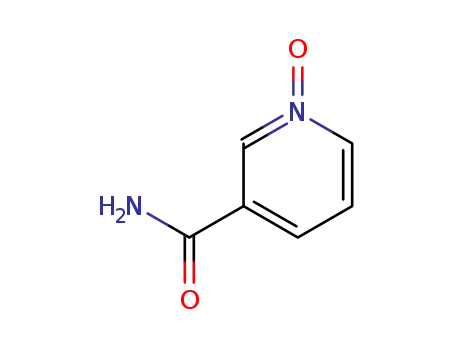 Molecular Structure of 1986-81-8 (Nicotinamide-N-oxide)