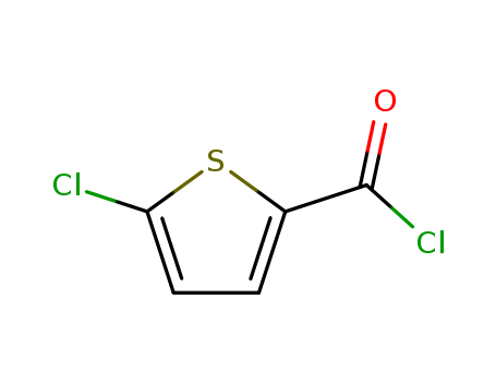 42518-98-9,5-CHLOROTHIOPHENE-2-CARBONYL CHLORIDE,5-Chloro-2-thenoylchloride;5-Chloro-2-thienoyl chloride;5-Chloro-2-thienylcarbonyl chloride;5-Chloro-2-thiophenecarbonyl chloride;5-Chlorothiophen-2-carboxylic acidchloride;