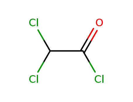 Molecular Structure of 79-36-7 (2,2-Dichloroacetyl chloride)