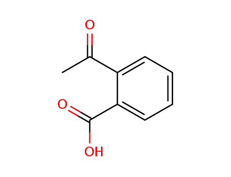Molecular Structure of 577-56-0 (2-Acetylbenzoic acid)