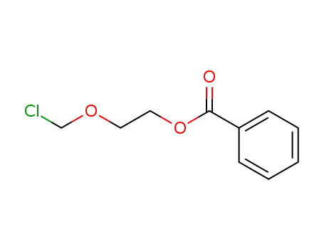 Molecular Structure of 58305-05-8 (BENZOYLOXYETHYLCHLORO METHYL ETHER, BALANCE MAINLY BIS(BENZOYLOXYETHOXY)METHANE,85% TECH.)