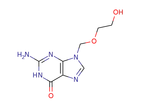 Molecular Structure of 59277-89-3 (Acyclovir)