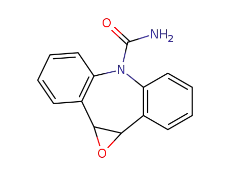 Molecular Structure of 36507-30-9 (1A,10B-DIHYDRO-6H-DIBENZO[B,F]OXIRENO[D]AZEPINE-6-CARBOXAMIDE)