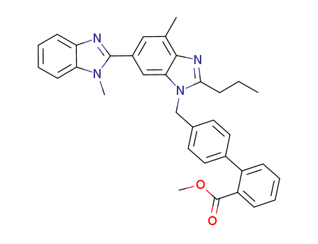 Methyl 2-[4-[[4-methyl-6-(1-methylbenzimidazol-2-yl)-2-propylbenzimidazol-1-yl]methyl]phenyl]benzoate