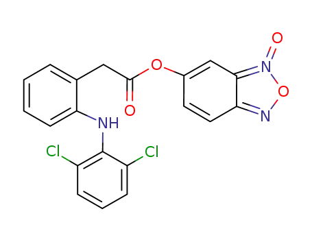 [2-(2,6-dichlorophenylamino)-phenyl]-acetic acid 1-oxy-benzo[1,2,5]oxadiazol-6-ylmethyl ester