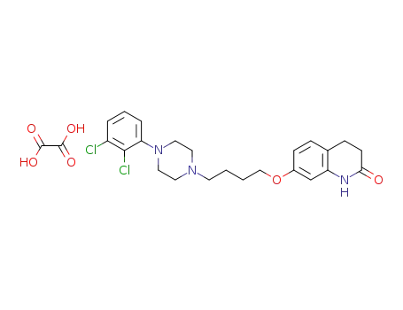 7-(4-(4-(2,3-dichlorophenyl)-1-piperazinyl)-butoxy)-3,4-dihydro-2(1H)-carbostyril oxalate