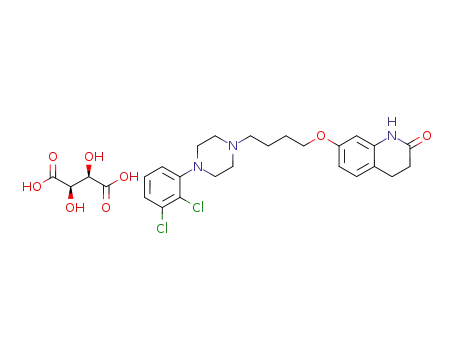 7-(4-(4-(2,3-dichlorophenyl)-1-piperazinyl)-butoxy)-3,4-dihydro-2(1H)-carbostyril L-tartrate