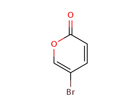 Molecular Structure of 19978-33-7 (5-BROMO-2H-PYRAN-2-ONE,95%)