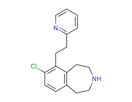 7-chloro-6-(2-pyridin-2-ylethyl)-2,3,4,5-tetrahydro-1H-benzo[d]azepine