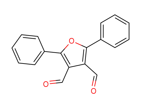 Molecular Structure of 36831-87-5 (3,4-Furandicarboxaldehyde, 2,5-diphenyl-)
