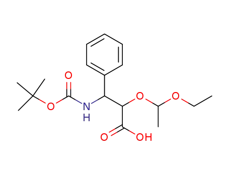 threo-2-(1-Ethoxyethoxy)-3-tert-butyloxycarbonylamino-3-phenylpropionic acid
