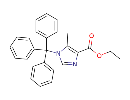 ethyl 5-methyl-1-triphenylmethyl-4-1H-imidazolecarboxylate
