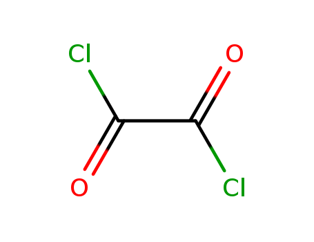 79-37-8,Oxalyl chloride,Oxalyl chloride (6CI,8CI);Ethanedioylchloride;Oxalic acid chloride;Oxalic acid dichloride;Oxalic dichloride;Oxaloyl chloride;Oxaloyldichloride;Oxalyl dichloride;Ethanedioyl dichloride;