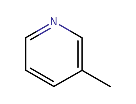 Molecular Structure of 108-99-6 (3-Picoline)