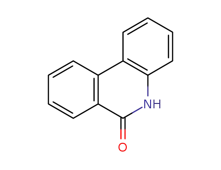 Molecular Structure of 1015-89-0 (6(5H)-Phenanthridone)