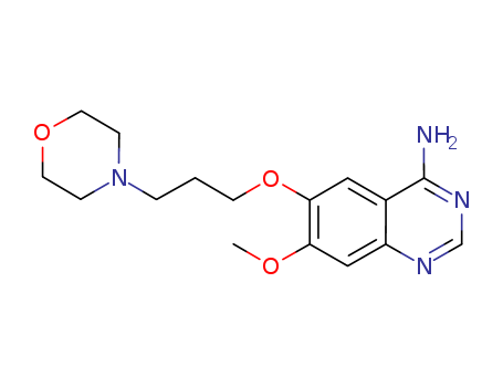 4-Quinazolinamine, 7-methoxy-6-[3-(4-morpholinyl)propoxy]-