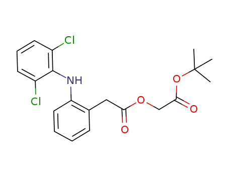 Molecular Structure of 139272-68-7 (Aceclofenac tert-butyl ester)