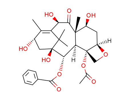 Molecular Structure of 32981-86-5 (10-Deacetylbaccatin III)