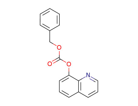 Molecular Structure of 19506-72-0 (Carbonic acid, phenylmethyl 8-quinolinyl ester)