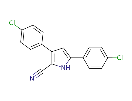 2,4-bis(p-chlorophenyl)-5-cyanopyrrole