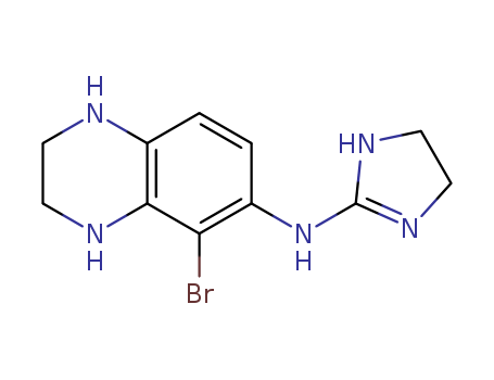 5-bromo-N-(4,5-dihydro-1H-imidazol-2-yl)-1,2,3,4-tetrahydroquinoxalin-6-amine
