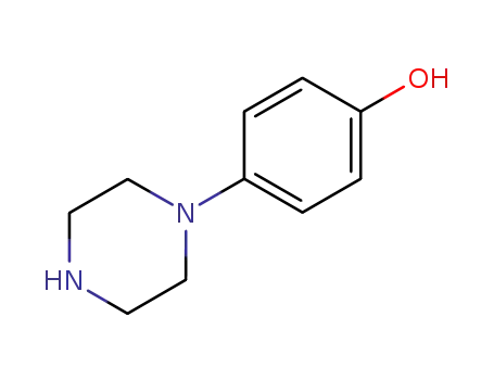 Molecular Structure of 56621-48-8 (1-(4-Hydroxyphenyl)piperazine)