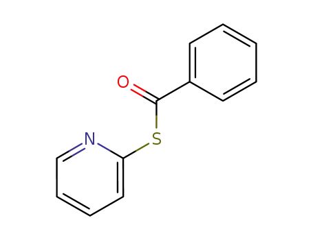 Molecular Structure of 10002-30-9 (S-pyridin-2-yl benzenecarbothioate)