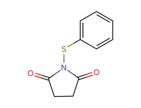 Molecular Structure of 14204-24-1 (1-(phenylthio)pyrrolidine-2,5-dione)