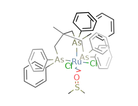 RuCl2(OS(CH3)2)(CH3C(CH2As(C6H5)2)3)