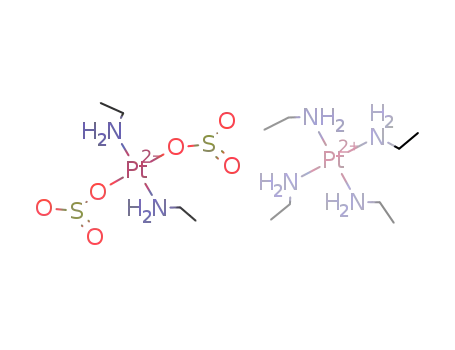 {Pt(ethylamine)4}{Pt(ethylamine)2(SO3)2}