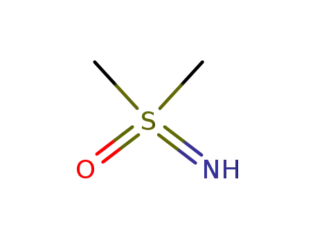 Molecular Structure of 1520-31-6 (S,S-dimethyl sulfoximine)