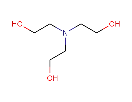 Molecular Structure of 102-71-6 (Triethanolamine)