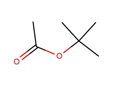 Molecular Structure of 540-88-5 (tert-Butyl acetate)