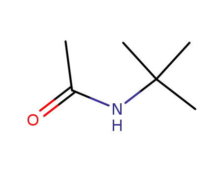 Molecular Structure of 762-84-5 (Acetamide,N-(1,1-dimethylethyl)-)