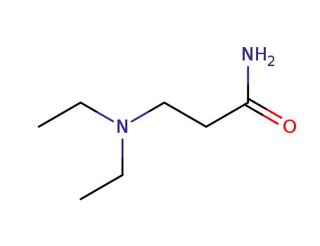 Molecular Structure of 3813-27-2 (3-(DIETHYLAMINO)PROPANAMIDE)