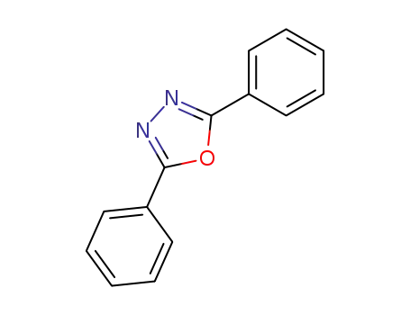 Molecular Structure of 725-12-2 (2,5-DIPHENYL-1,3,4-OXADIAZOLE)