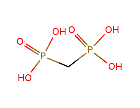Molecular Structure of 1984-15-2 (METHYLENEDIPHOSPHONIC ACID)